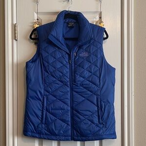 The North Face Women's Blue Quilted Vest